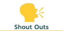 Shout-outs